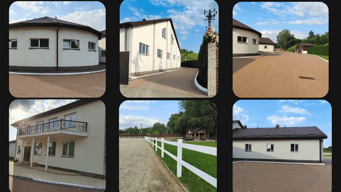 Поротфолио строительство конюшни Equine-house